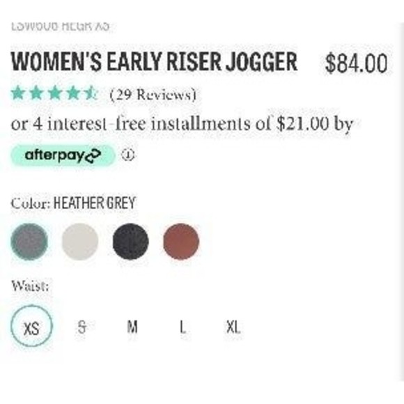 Linksoul Womens Early Riser Jogger Sweatpant & Sweatshirt Pullover Set XS - Picture 7 of 11